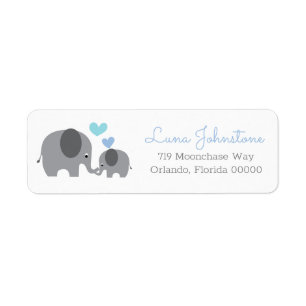 Wenig Erdnuss-Elefant-Mama-u.