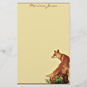 Wenig Fox Briefpapier