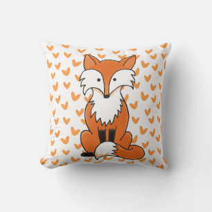 Wenig Fox Kissen
