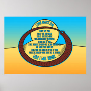 Wenig gegen Angst Poster