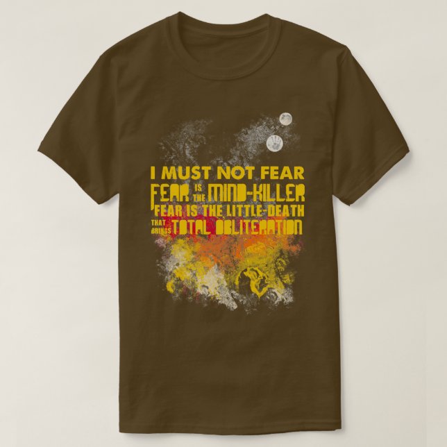 Wenig gegen Angst T-Shirt (Design vorne)