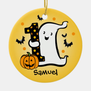 Wenig Geist-1. Geburtstag Keramik Ornament