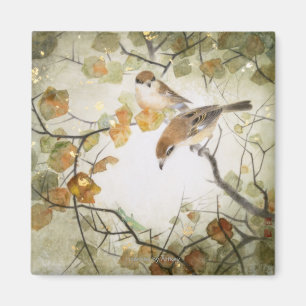 Wenig Geschöpf-Stier-köpfiges Shrikes Magnet