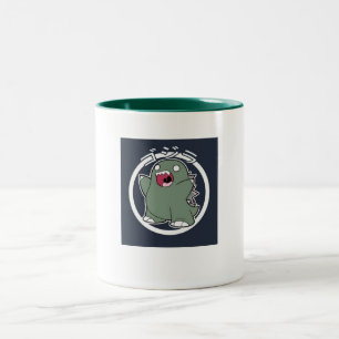 Wenig Godzilla Zweifarbige Tasse