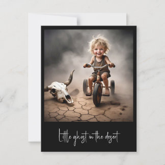 " WENIG GÖSTLICH IN DER WÜSTE " POSTKARTE