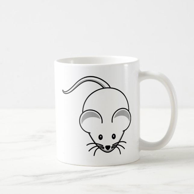Wenig grafische Maus Tasse (Rechts)