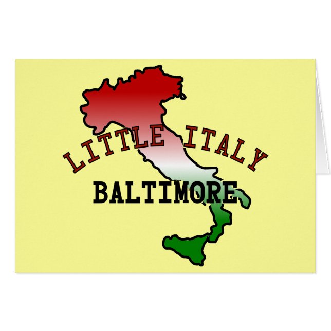 Wenig Italien Baltimore (Vorderseite (Horizontal))