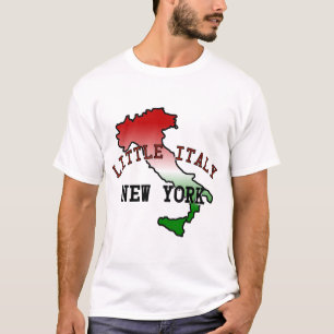 Wenig Italien New York T-Shirt