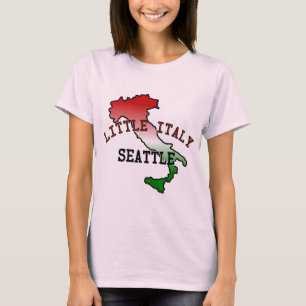Wenig Italien Seattle T-Shirt