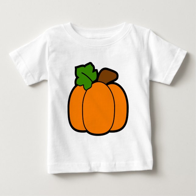 Wenig Kürbis Baby T-shirt (Vorderseite)