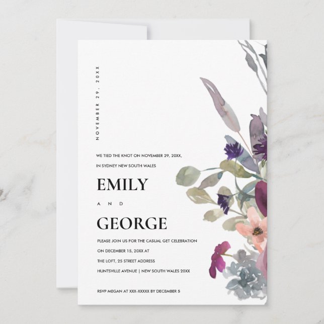 WENIG LILA LILAC-FLÜSSE GEBEN WIR DIE KNOCHENEINLA DANKESKARTE (Vorderseite)