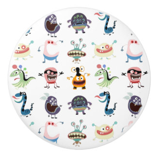 Wenig Monsterkinderraum-Fachzüge Keramikknauf