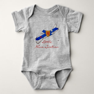 Wenig Nova Scotian Neuschottland Baby-Shirt Baby Strampler