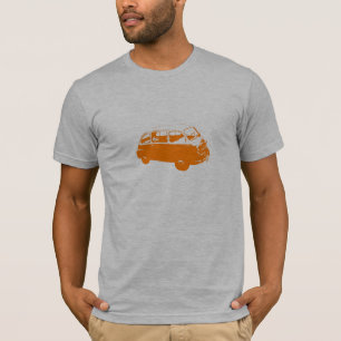Wenig orange Bus T-Shirt