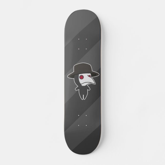 Wenig Pest-Doktor Skateboard (Vorderseite)