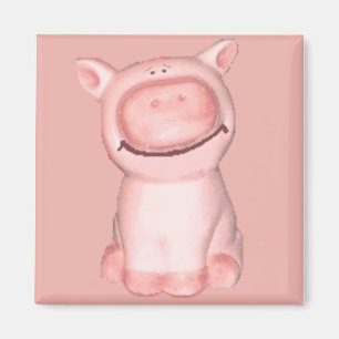 wenig piggy Magnet