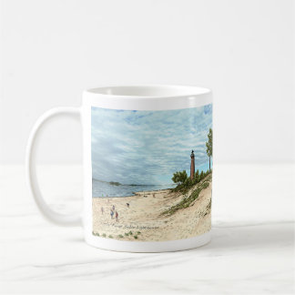 Wenig Punktsable-Leuchtturm-Michigan-Kaffee-Tasse Tasse