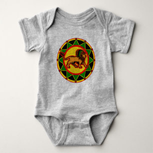 Wenig Rasta Baby Strampler