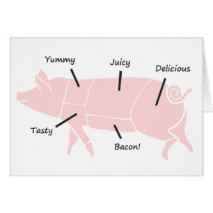 Wenig rosa Piggie mit geschmackvollen Aufklebern