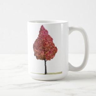 Wenig rote Baum-Tasse Tasse