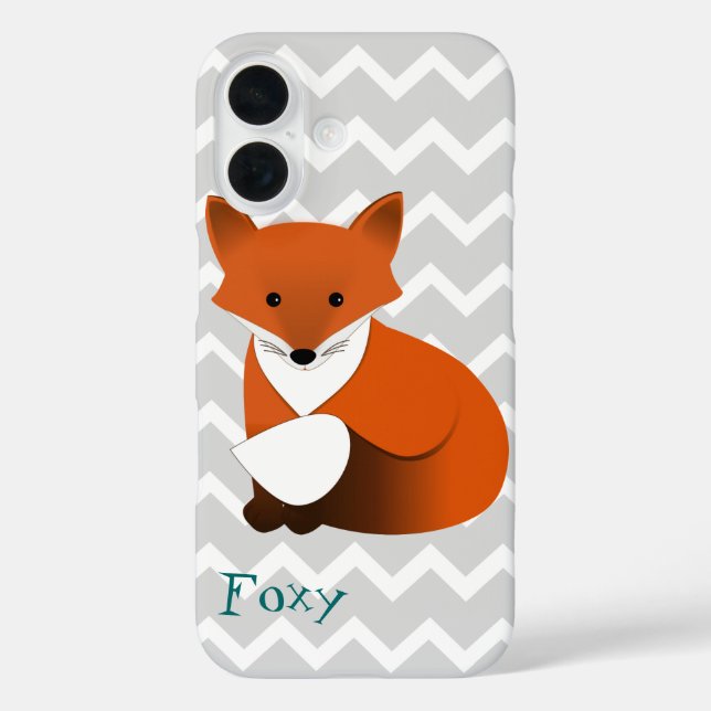 Wenig roter Fox-Entwurf Case-Mate iPhone Hülle (Rückseite)