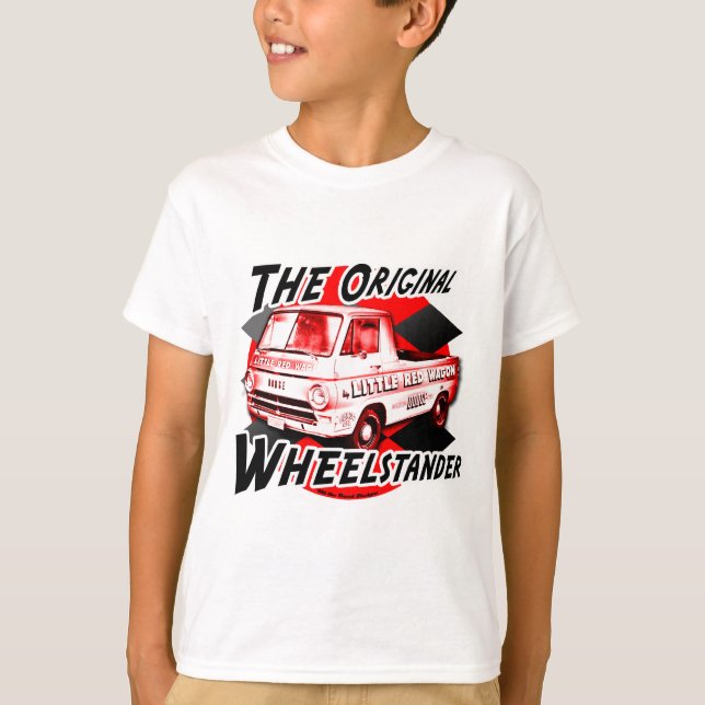 Wenig roter Lastwagen T-Shirt (Vorderseite)