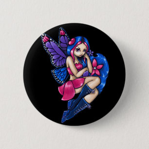 "Wenig schüchterner" Knopf Button