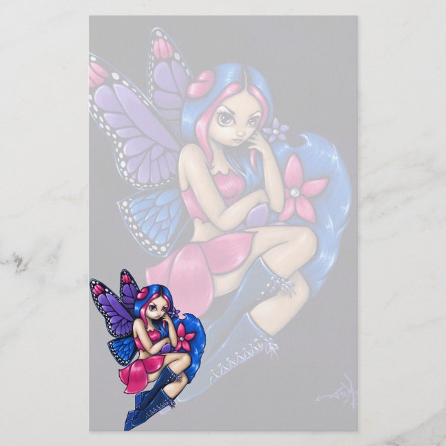 "Wenig schüchternes" Briefpapier (Vorderseite)