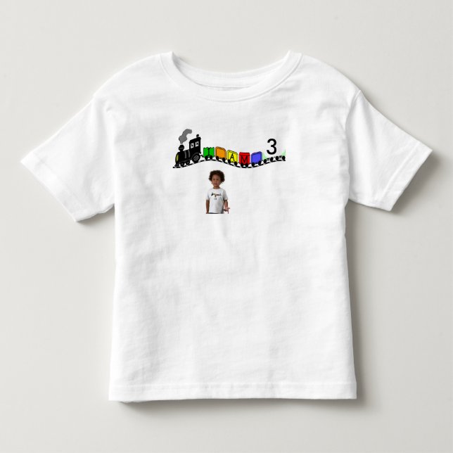 WENIG SCHWARZER ZUG-T - SHIRT (Vorderseite)