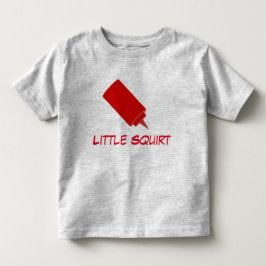 Wenig spritzen kleinkind t-shirt