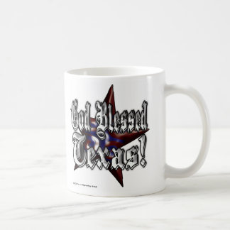 Wenig Tasse Texas "Gott gesegnetes Texas"