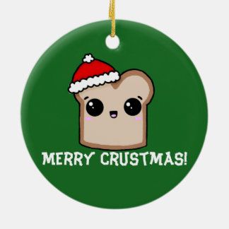 Wenig Toast-Weihnachten Keramik Ornament