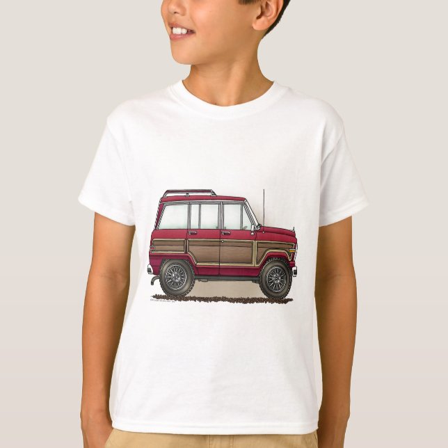 Wenig Vierradkombiwagen T-Shirt (Vorderseite)