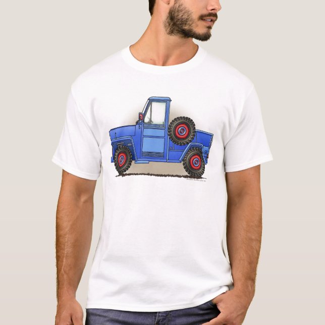 Wenig VierradLieferwagen-LKW T-Shirt (Vorderseite)