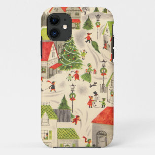 Wenig Weihnachtsdorf Case-Mate iPhone Hülle