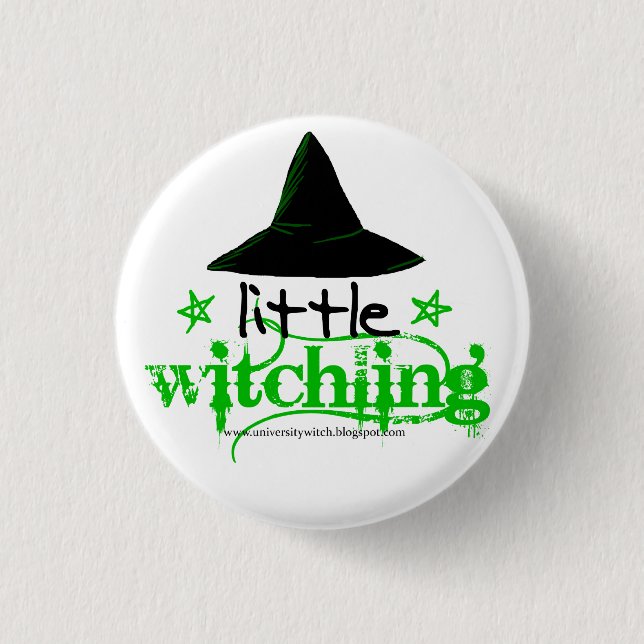 Wenig Witchling Button (Vorderseite)