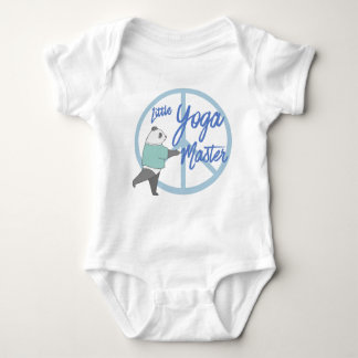 Wenig Yoga-Meister Baby Strampler