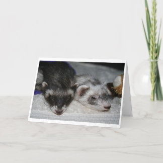 Wenige Dooks Lagerschwelle-Gruß-Karten Karte