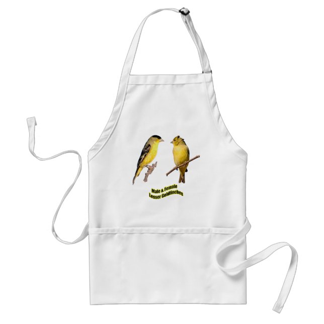 Wenige Goldfinches Schürze (Vorne)