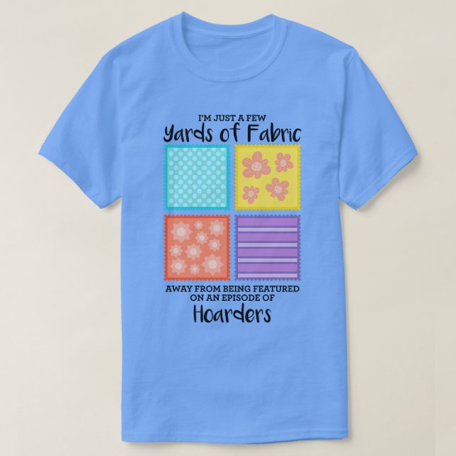 Wenige Meter Stoff entfernt T-Shirt (Design vorne)