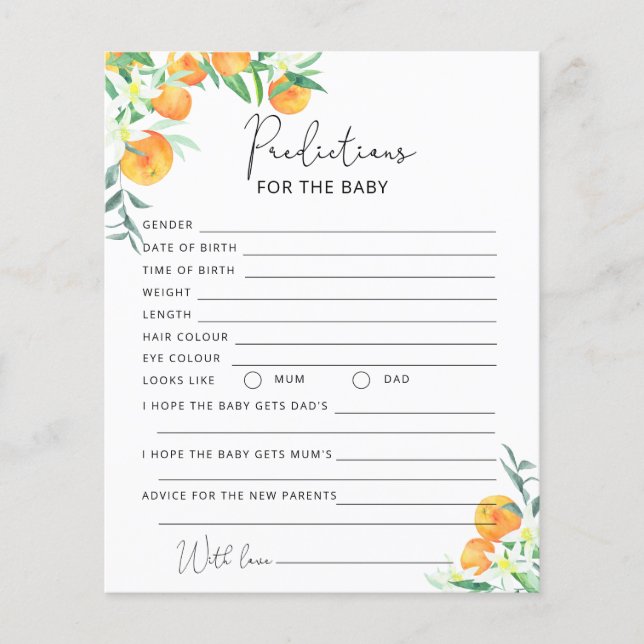 Wenige Süssen für Babys (Vorderseite)