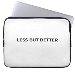 Weniger aber besser minimalistischer Profi  Laptopschutzhülle