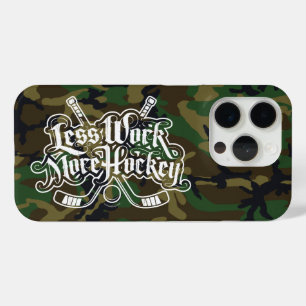 Weniger Arbeit mehr Hockey Case-Mate iPhone Hülle
