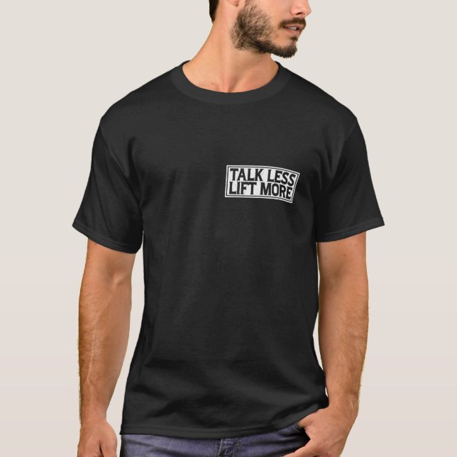 Weniger Auftrieb mehr — T-Shirt (Vorderseite)