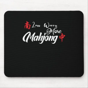 Weniger Besorgnis erregend mehr Mahjong Mahjongg P Mousepad