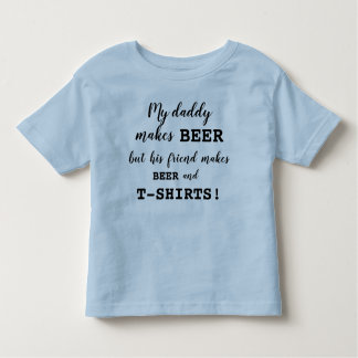 Weniger Brauerei-Shirt für Kleinkinder Kleinkind T-shirt