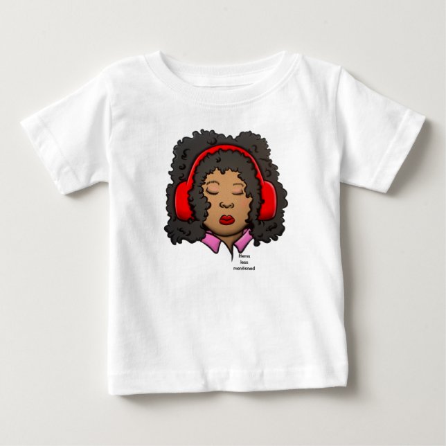 Weniger erwähnte Elemente Baby T-shirt (Vorderseite)
