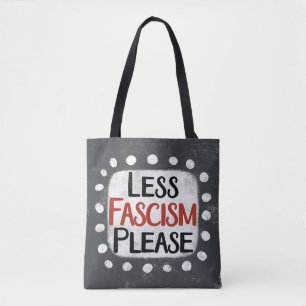 Weniger Faschismus Bitte Tote Tasche