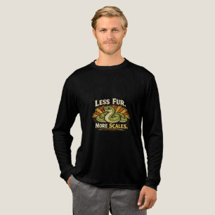 Weniger Fell. Mehr Schuppen. Tri-Blend Shirt