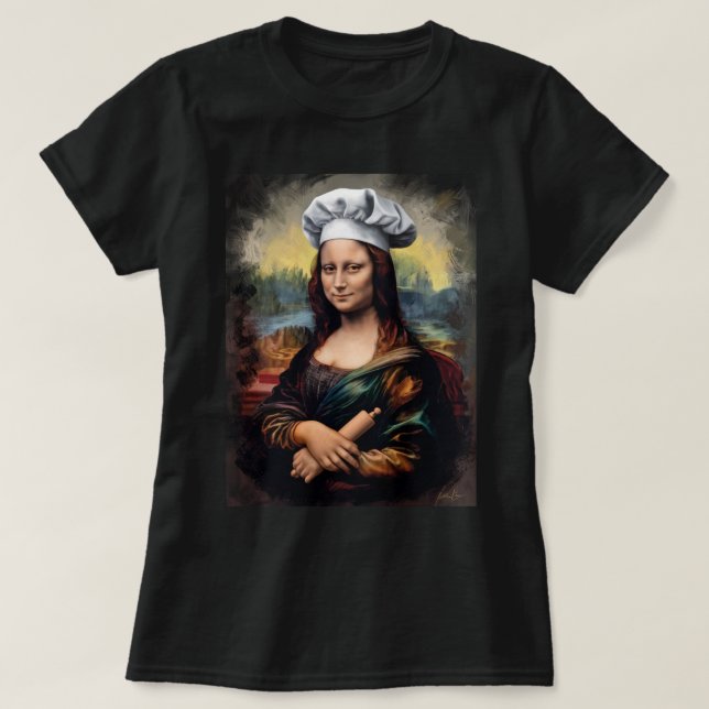 Weniger Gerede über mehr Kochen T-Shirt (Design vorne)